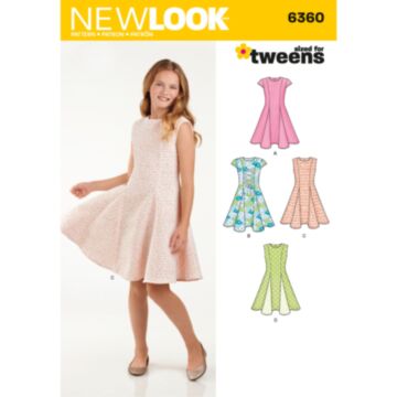New Look 6360 - Kjole - Jente