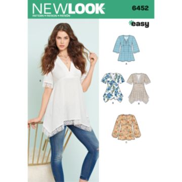New Look 6452 - Topp - Dame