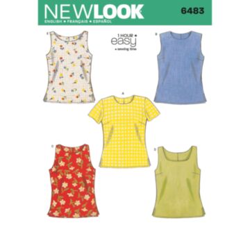 New Look 6483 - Topp - Dame
