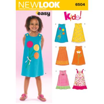 New Look 6504 - Kjole - Jente