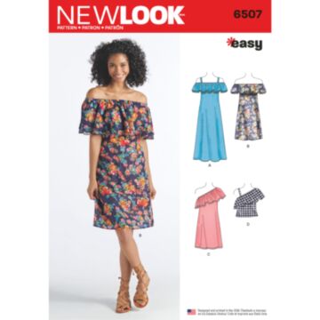 New Look 6507 - Kjole Topp - Dame
