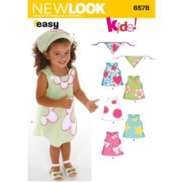 New Look 6578 - Kjole - Baby Jente