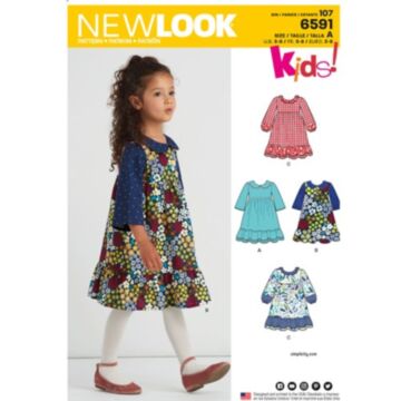 New Look 6591 - Kjole - Jente