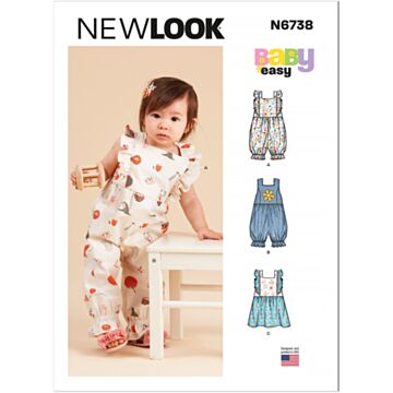 New Look N6738 - Kjole Bukse - Baby