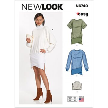 New Look N6740 - Kjole Topp - Dame