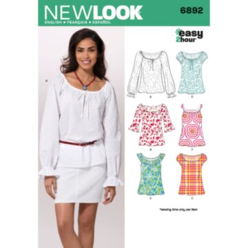 New Look 6892 - Topp - Dame