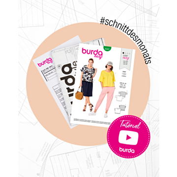 Burda 6243 - Topp - Dame