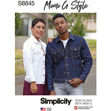 Simplicity 8845 - Jakke - Dame