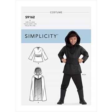 Simplicity 9162 - Kostyme - Gutt - Karneval