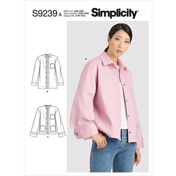 Simplicity 9239 - Jakke - Dame