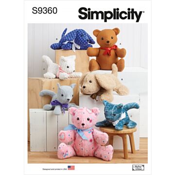Simplicity 9360 - Kosedyr