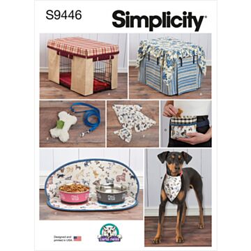 Simplicity 9446 - Hjemmedekorasjon Hundeklær