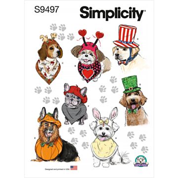 Simplicity 9497 - Hundeklær