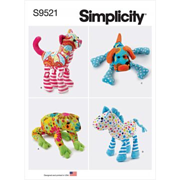 Simplicity 9521 - Kosedyr