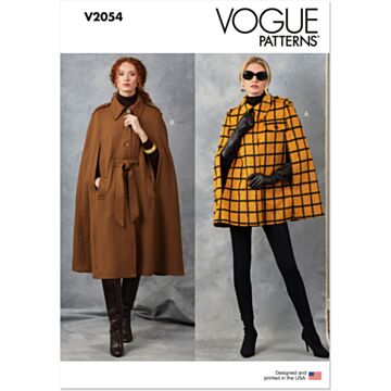 Vogue Patterns 2054 - Jakke Frakk - Dame