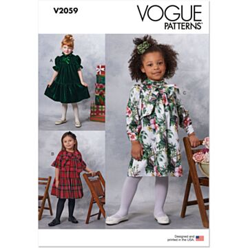 Vogue Patterns 2059 - Kjole - Jente