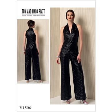 Vogue Patterns 1506 - Buksedrakter - Dame - Design: Tom and Linda Platt