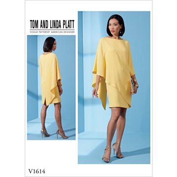 Vogue Patterns 1614 - Kjole - Dame