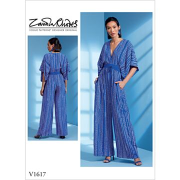 Vogue Patterns 1617 - Buksedrakter - Dame