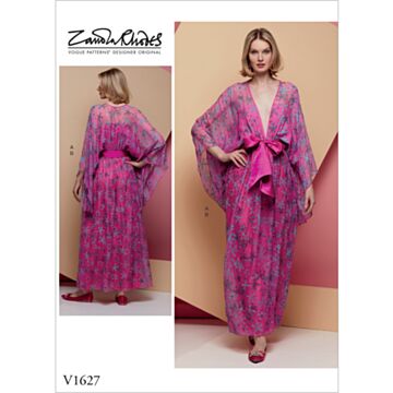 Vogue Patterns 1627 - Kjole Genser - Dame
