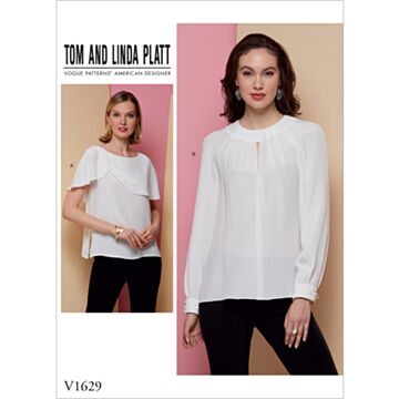 Vogue Patterns 1629 - Topp Genser - Dame