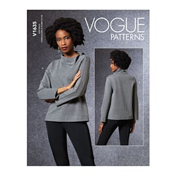Vogue Patterns 1635 - Topp Genser - Dame