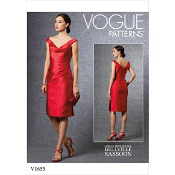 Vogue Patterns 1655 - Kjole - Dame - Fest