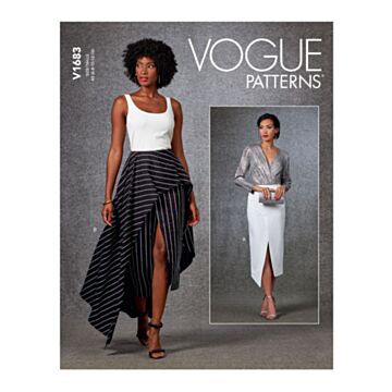 Vogue Patterns 1683 - Topp Skjørt - Dame