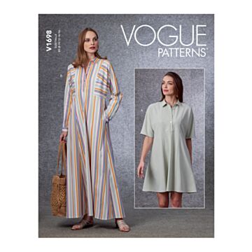 Vogue Patterns 1698 - Kjole - Dame - Casual