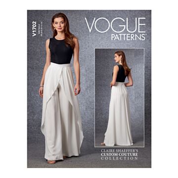 Vogue Patterns 1702 - Bukse - Dame