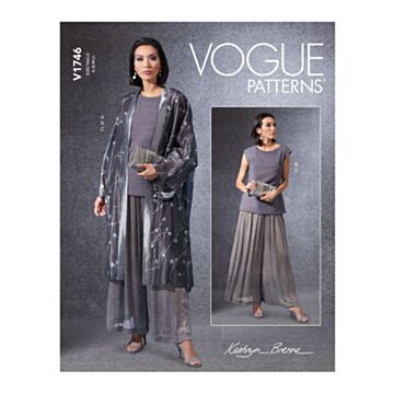 Vogue Patterns 1746 - Topp Bukse Tunika - Dame