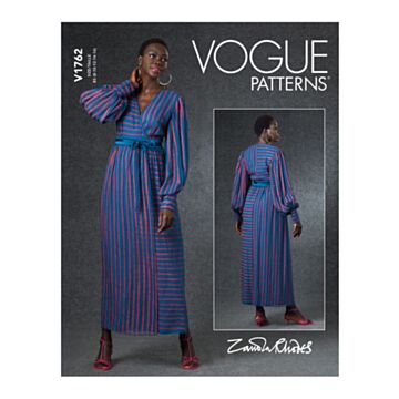 Vogue Patterns 1762 - Kjole - Dame