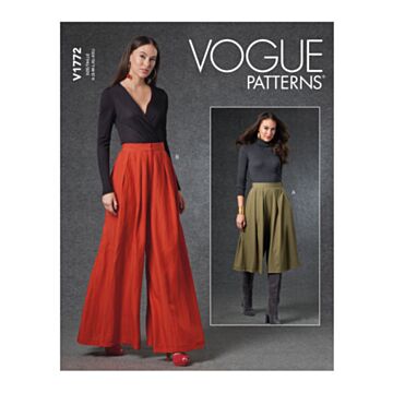 Vogue Patterns 1772 - Bukse - Dame
