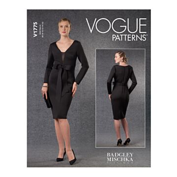 Vogue Patterns 1775 - Kjole - Dame