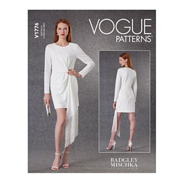 Vogue Patterns 1776 - Kjole - Dame