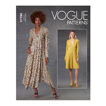 Vogue Patterns 1780 - Kjole - Dame