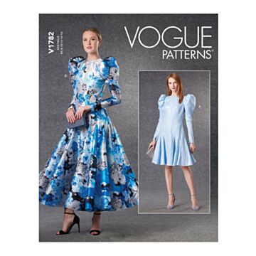Vogue Patterns 1782 - Kjole - Dame