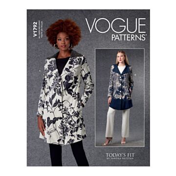 Vogue Patterns 1792 - Frakk - Dame
