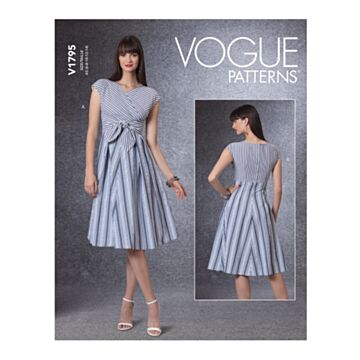 Vogue Patterns 1795 - Kjole - Dame