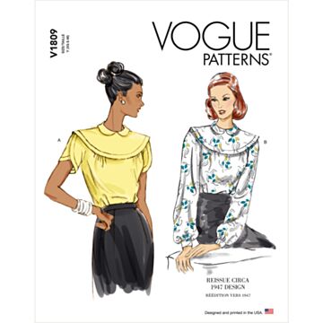 Vogue Patterns 1809 - Bluse - Dame