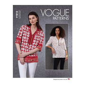Vogue Patterns 1812 - Bluse - Dame