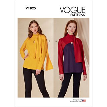 Vogue Patterns 1825 - Topp - Dame
