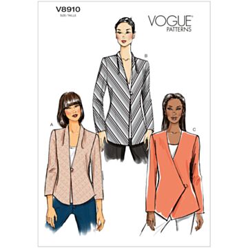 Vogue Patterns 8910 - Jakke - Dame