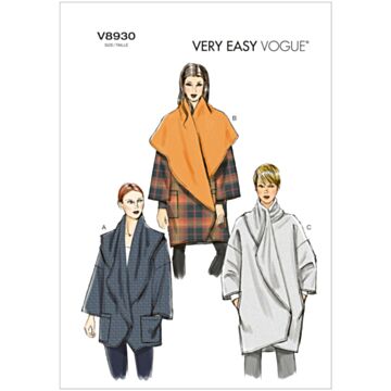 Vogue Patterns 8930 - Frakk - Dame