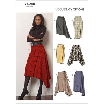 Vogue Patterns 8956 - Skjørt - Dame