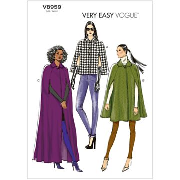 Vogue Patterns 8959 - Frakk - Dame