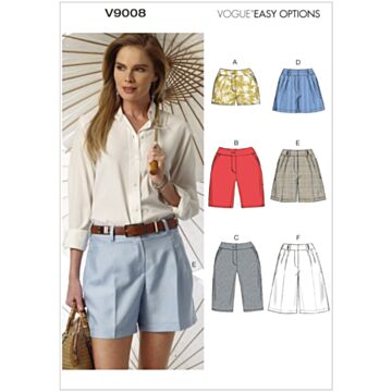 Vogue Patterns 9008 - Shorts - Dame