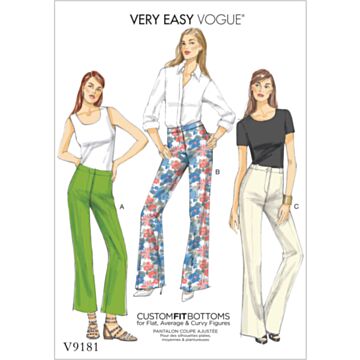 Vogue Patterns 9181 - Bukse - Dame