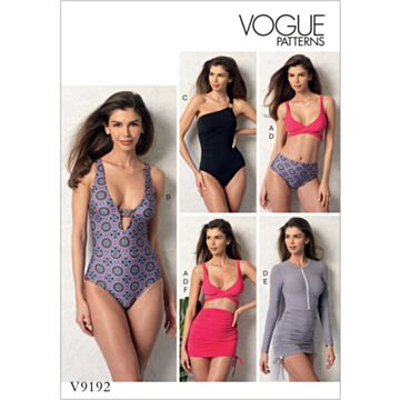 Vogue Patterns 9192 - Badetøy - Dame