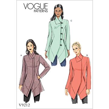 Vogue Patterns 9212 - Jakke - Dame